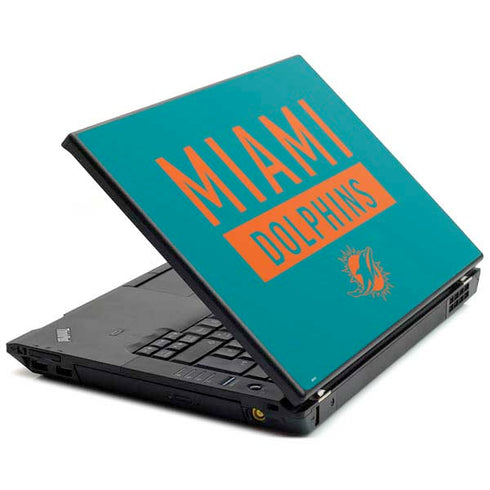 NFL Miami Dolphins Teal Performance Series Lenovo T420 Skin