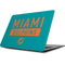 NFL Miami Dolphins Teal Performance Series Apple MacBook Skin