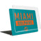 NFL Miami Dolphins Teal Performance Series MacBook Air 13in M1 (2021) Case plus Skin