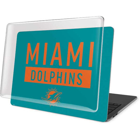 NFL Miami Dolphins Teal Performance Series MacBook Pro 13in (2020) Case plus Skin