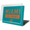 NFL Miami Dolphins Teal Performance Series MacBook Pro 15in (2016-19) Case plus Skin