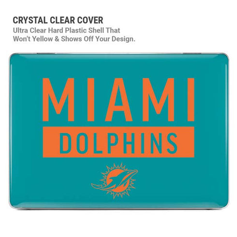 NFL Miami Dolphins Teal Performance Series MacBook Pro 16in (2021-25) Case plus Skin