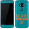 NFL Miami Dolphins Teal Performance Series Moto E5 Play Skin