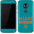 NFL Miami Dolphins Teal Performance Series Moto E5 Play Skin