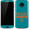NFL Miami Dolphins Teal Performance Series Moto G6 Skin
