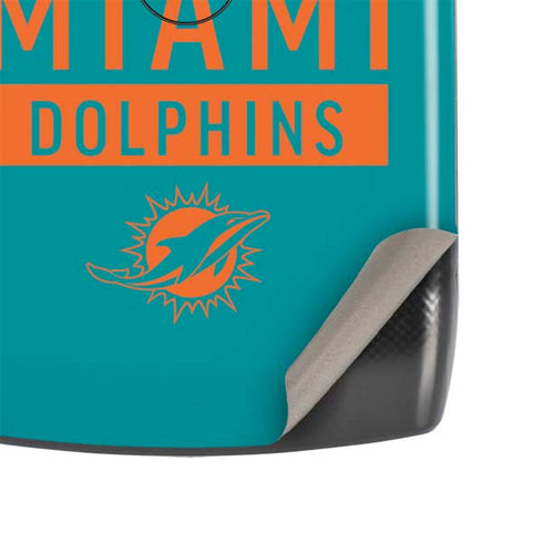 NFL Miami Dolphins Teal Performance Series Motorola RAZR Skin