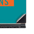 NFL Miami Dolphins Teal Performance Series MSI GS65 Stealth Laptop Skin