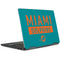 NFL Miami Dolphins Teal Performance Series Notebook 9 Pro 13in (2017) Skin