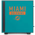 NFL Miami Dolphins Teal Performance Series NZXT H510 Compact ATX Mid-Tower Case Skin