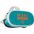 NFL Miami Dolphins Teal Performance Series Oculus Quest 2 Skin