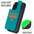 NFL Miami Dolphins Teal Performance Series Otterbox Defender iPhone Skin