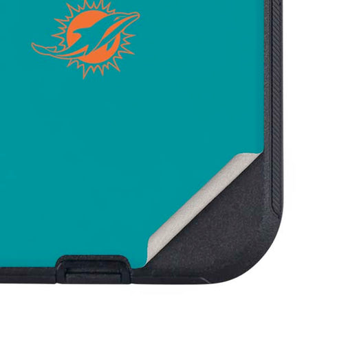 NFL Miami Dolphins Teal Performance Series Otterbox Defender iPhone Skin