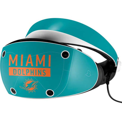 NFL Miami Dolphins Teal Performance Series PlayStation VR2 Skin
