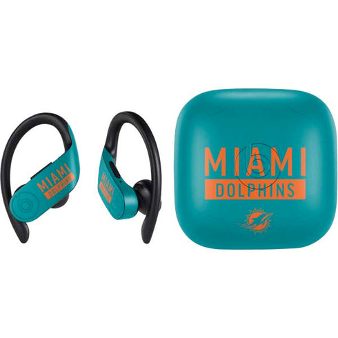NFL Miami Dolphins Teal Performance Series PowerBeats Pro Skin