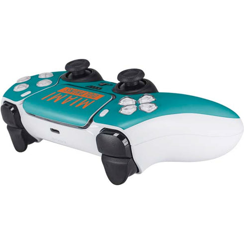 NFL Miami Dolphins Teal Performance Series PS5 Controller Skin