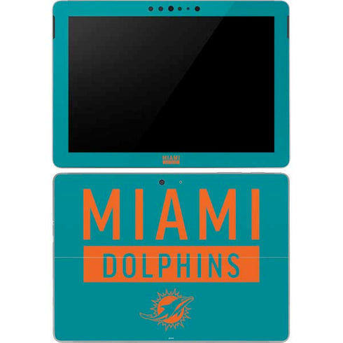 NFL Miami Dolphins Teal Performance Series Surface Go Skin