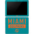 NFL Miami Dolphins Teal Performance Series Surface Go Skin