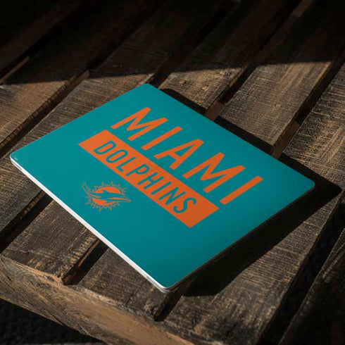 NFL Miami Dolphins Teal Performance Series Surface Laptop 2 Skin