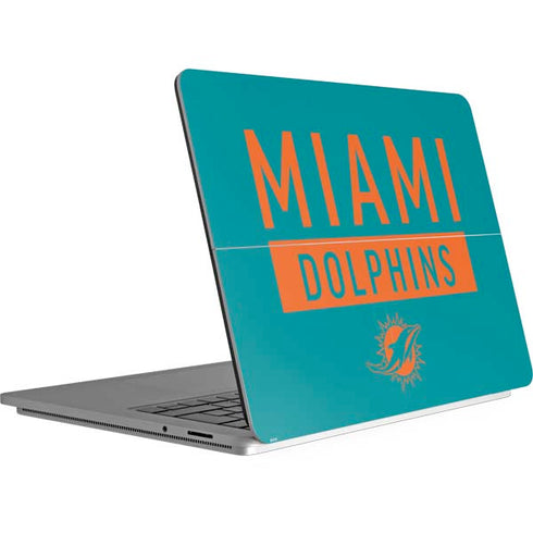 NFL Miami Dolphins Teal Performance Series Surface Laptop Studio Skin
