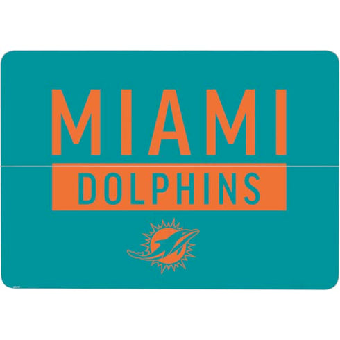 NFL Miami Dolphins Teal Performance Series Surface Laptop Studio Skin