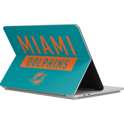 NFL Miami Dolphins Teal Performance Series Surface Laptop Studio Skin