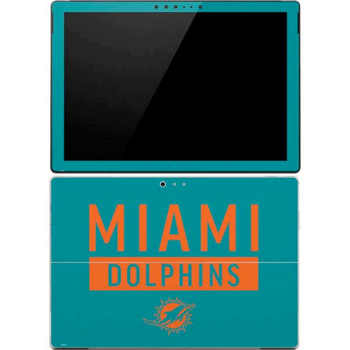 NFL Miami Dolphins Teal Performance Series Surface Pro 4 Skin