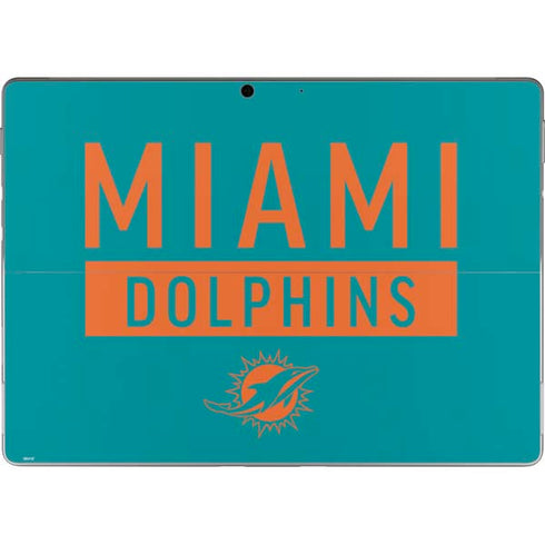 NFL Miami Dolphins Teal Performance Series Surface Pro 8 Skin