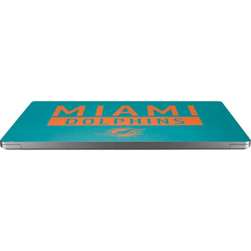 NFL Miami Dolphins Teal Performance Series Universal Laptop 12in (9.8 x 6.8in) Skin
