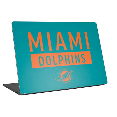 NFL Miami Dolphins Teal Performance Series Universal Laptop 14in (11.4 x 8.2in) Skin