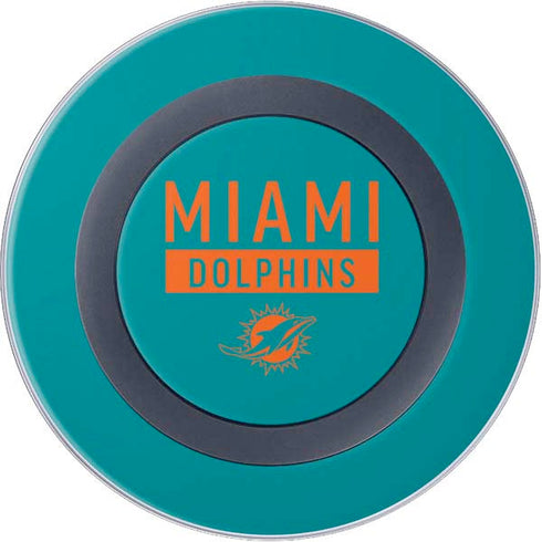 NFL Miami Dolphins Teal Performance Series Wireless Charger Skin