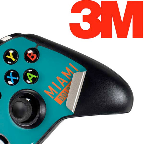 NFL Miami Dolphins Teal Performance Series Xbox One Controller Skin