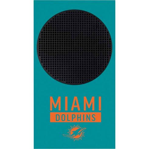 NFL Miami Dolphins Teal Performance Series Xbox Series S Skins