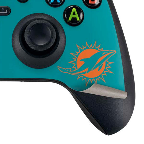 NFL Miami Dolphins Teal Performance Series Xbox Series X Bundle Skin