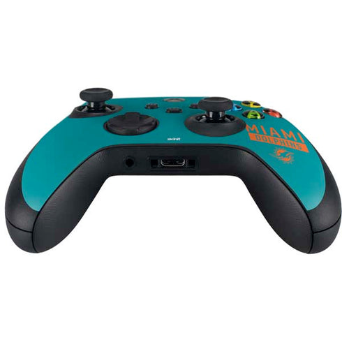 NFL Miami Dolphins Teal Performance Series Xbox Series X Controller Skin