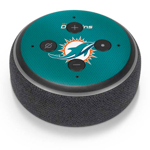NFL Miami Dolphins Team Jersey Amazon Echo Dot Skin