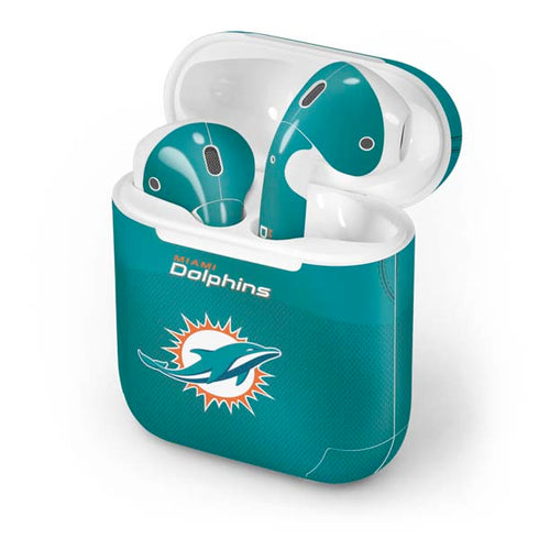 NFL Miami Dolphins Team Jersey Apple AirPods Skin