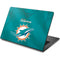 NFL Miami Dolphins Team Jersey Dell Chromebook Skin