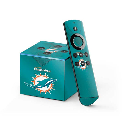 NFL Miami Dolphins Team Jersey Fire TV Cube Skin