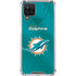 NFL Miami Dolphins Team Jersey Galaxy A12 Clear Case
