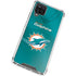 NFL Miami Dolphins Team Jersey Galaxy A12 Clear Case