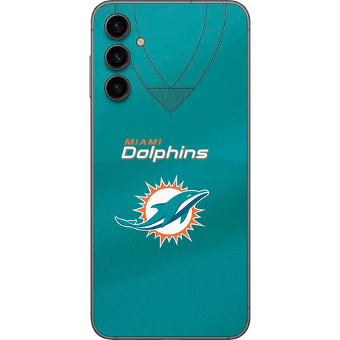 NFL Miami Dolphins Team Jersey Galaxy A14 5G Skin
