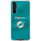 NFL Miami Dolphins Team Jersey Galaxy A54 5G Clear Case