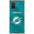 NFL Miami Dolphins Team Jersey Galaxy A71 5G Clear Case