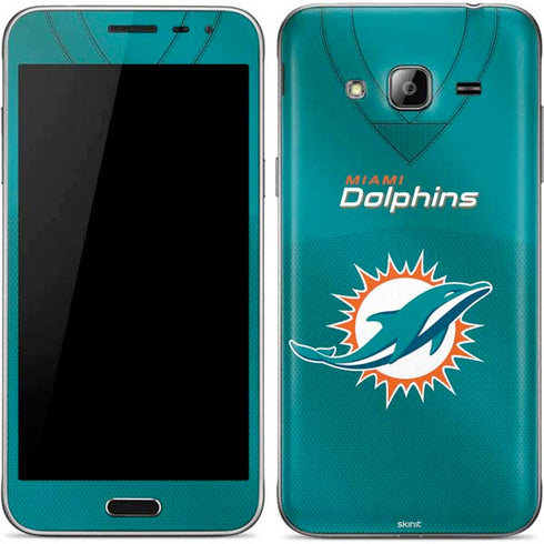 NFL Miami Dolphins Team Jersey Galaxy J3 Skin