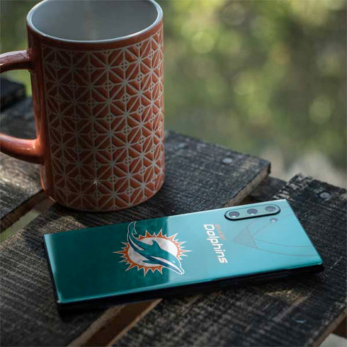 NFL Miami Dolphins Team Jersey Galaxy Note 10 Skin