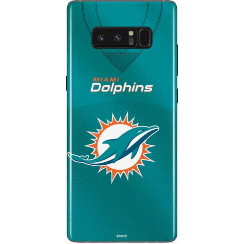 NFL Miami Dolphins Team Jersey Galaxy Note 8 Skin