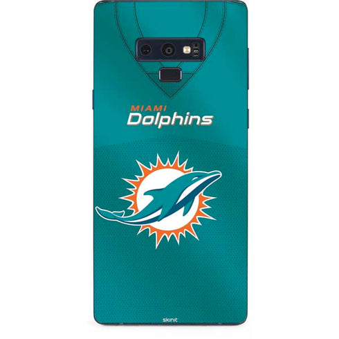 NFL Miami Dolphins Team Jersey Galaxy Note 9 Skin