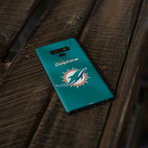 NFL Miami Dolphins Team Jersey Galaxy Note 9 Skin