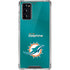 NFL Miami Dolphins Team Jersey Galaxy Note20 5G Clear Case