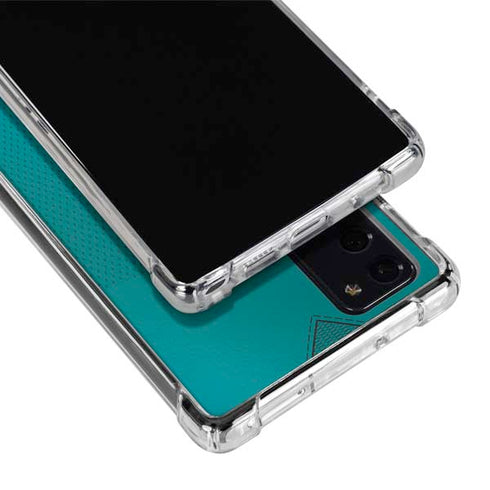 NFL Miami Dolphins Team Jersey Galaxy Note20 5G Clear Case